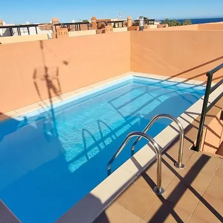 Apartment Homes Of Spain: Beachfront Penthouse With Private Pool At Paraiso Playa