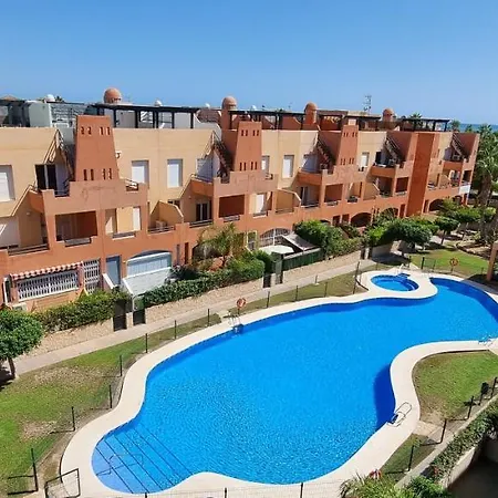 Homes Of Spain: Beachfront Penthouse With Private Pool At Paraiso Playa Apartment Vera